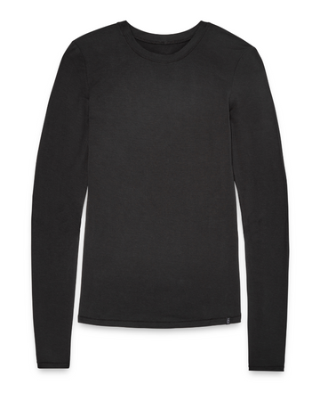 UGG 1162630 Black Aidelene Long Sleeve Lounge Top Myselflingerie.com